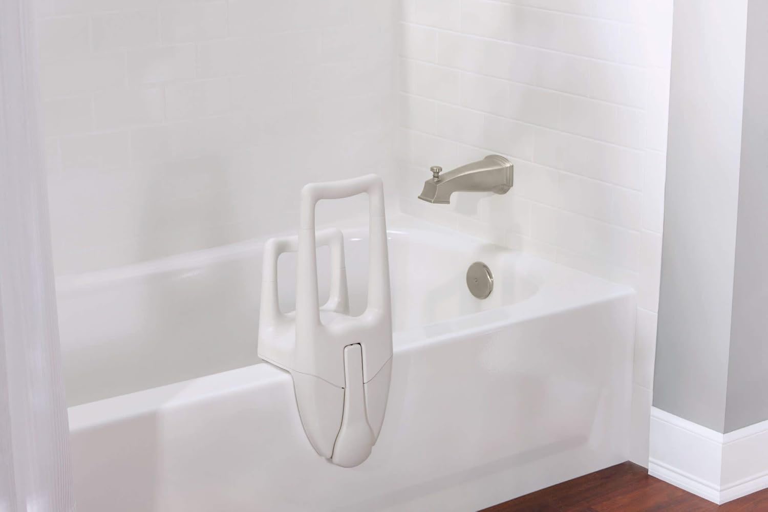 Moen DN7075 Home Care Locking Dual Tub Grip, Glacier: Home Improvement