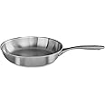 KitchenAid 5-Ply Copper Core 12" Skillet - Stainless Steel, Medium, Stainless Steel Finish