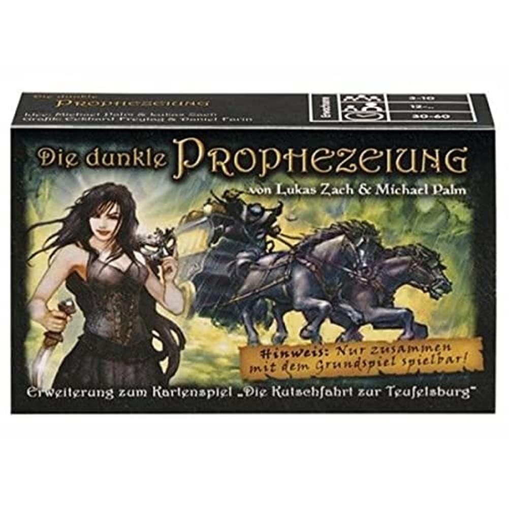 Adlung Spiele ADL01026 Kutschfahrt Zur Teufelsburg Die Dunkle Prophezeihung Expansion Card Game