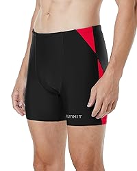 Runhit Mens Swim Jammers Square Leg Quick Dry