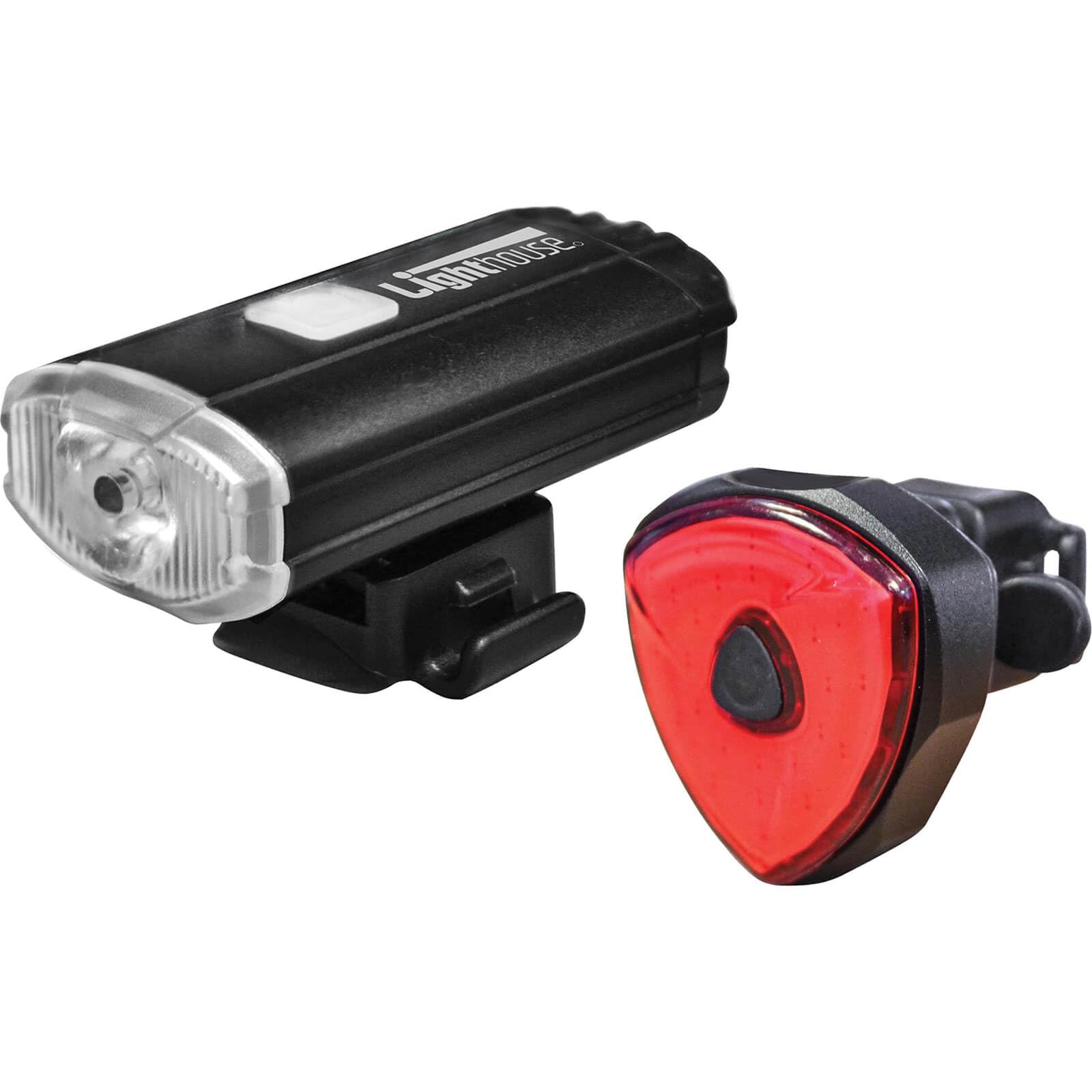 Lighthouse Torches L/HEBIKEFRR LED Bike Light Set - 150Lm - Rechargeable