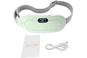 Generic Menstrual Heating Pad, Quick Pain Relief, Warmher Smart, Portable and Cordless, Heat Settings Adjustable, USB Recharg