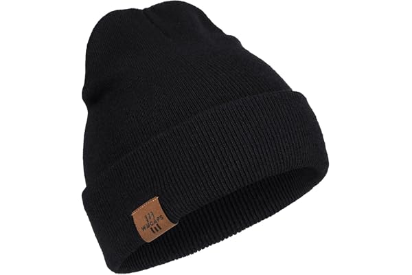 Wmcaps Winter Beanie Hats for Men and Women,Stretchy Daily Knit Hat,Gifts for Dad Mom