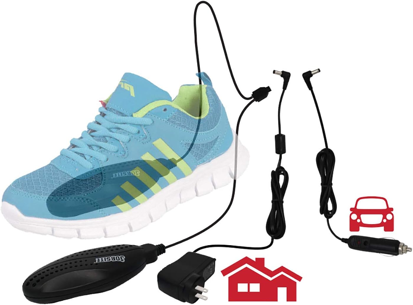 JobSite Portable Mini-Dry Shoe & Boot Dryer & Warmer: Shoes