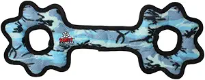 TUFFY Ultimate Tug-O-Gear, Durable Dog Toy (Camo Blue)