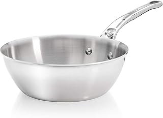 DeBuyer Sauteuse, Edelstahl, Silber, 20 cm