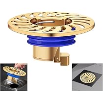 Valve De Drainage Anti-odeur Laiton Noyau De Vidange En Laiton Anti-Odeurs - Valve Unidirectionnelle Pour Salle De Bain, Cuisine - Drainage Rapide 45x42 Mm Drain Rapide 45x42 Mm