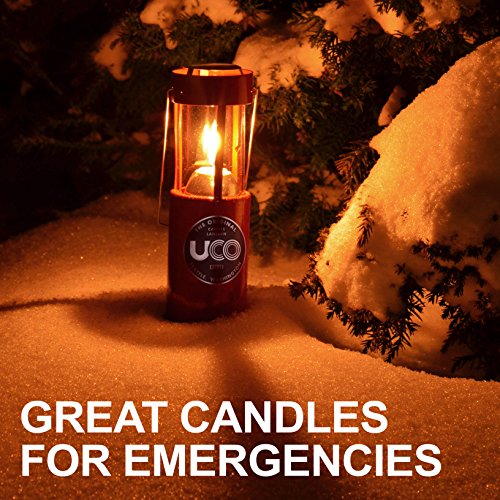 UCO 9Hour Survival , LongBurning Emergency Candles for Candle Lantern