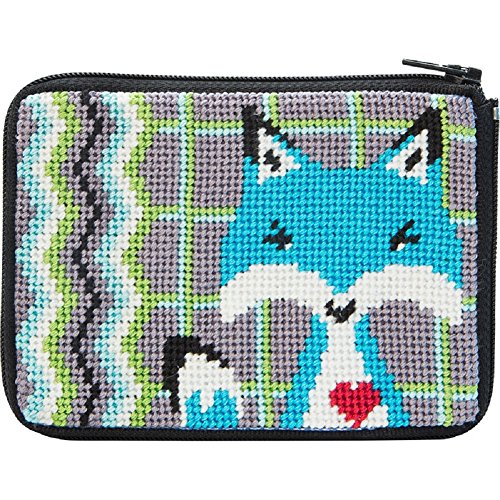 Stitch & Zip Needlepoint Coin Purse Kit-SZ212 Fox
