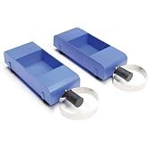 United Scientific&trade; Dynamics Carts, Physics STEM Kit, Set of 2, Newton's Law | Open Sci-Ed Approved, Spring &amp; Rubber Bumpers, Deep Weight Well, Low-Friction Wheels, Designed for Classroom &amp; Home use