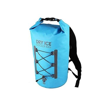 Dry Ice Cooler Mochila Nevera Portátil 20 Litros Turquesa Bolsa ...