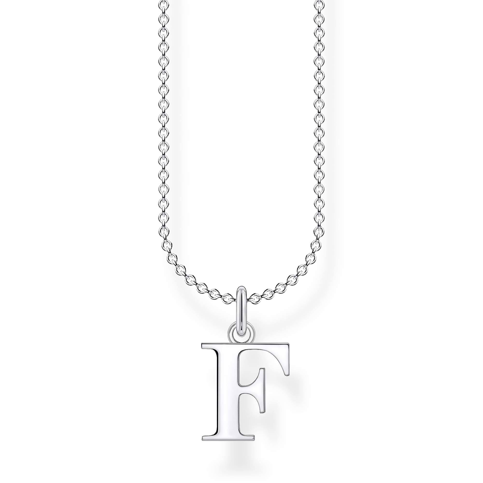 Thomas Sabo Women Necklace letter F 925 Sterling Silver KE2015-001-21 โ image 1