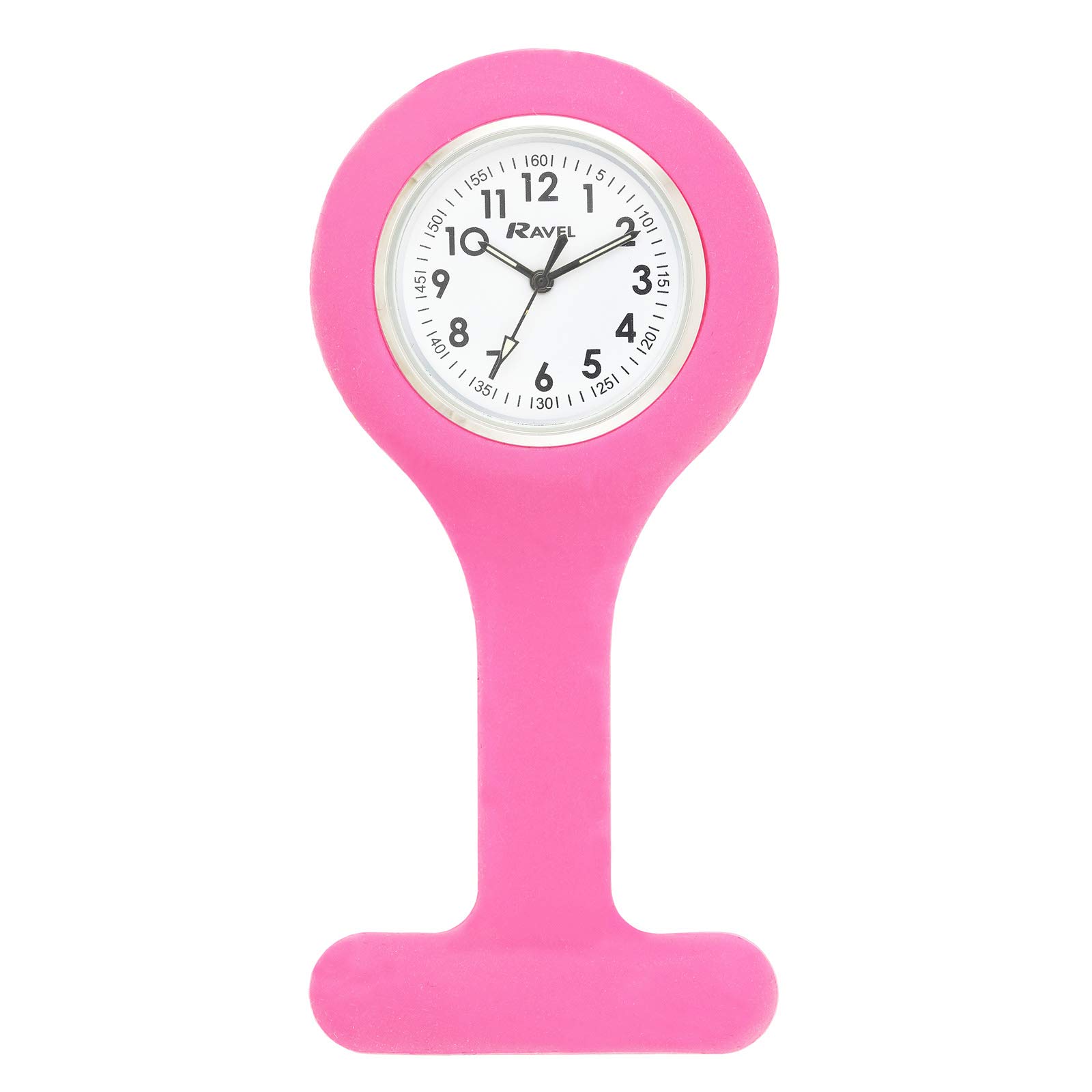 Ravel - Silicone Nurses Fob Watch - Pink
