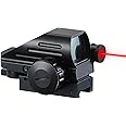 Lancer Tactical 1x22x33 Holographic Reflex Scope Sight with 4 Reticles Red and Green Dot with Laser
