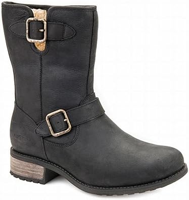 ugg chaney black leather