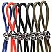 Large Metal Skull Spacer Beads 3 Pack | 12mm (4.5mm Hole) Fits Paracord Lanyards Crafts & Accessory Cord Projects | DIY Jewelry Necklace, Bracelets, Earrings & Knife Lanyards| ZaneGear Brand