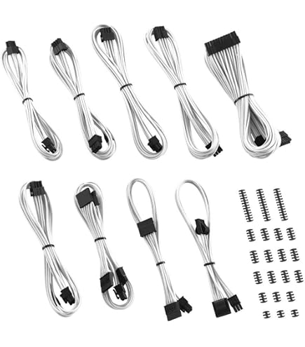 Amazon.com: CableMod C-Series Pro ModMesh Sleeved Cable Kit for