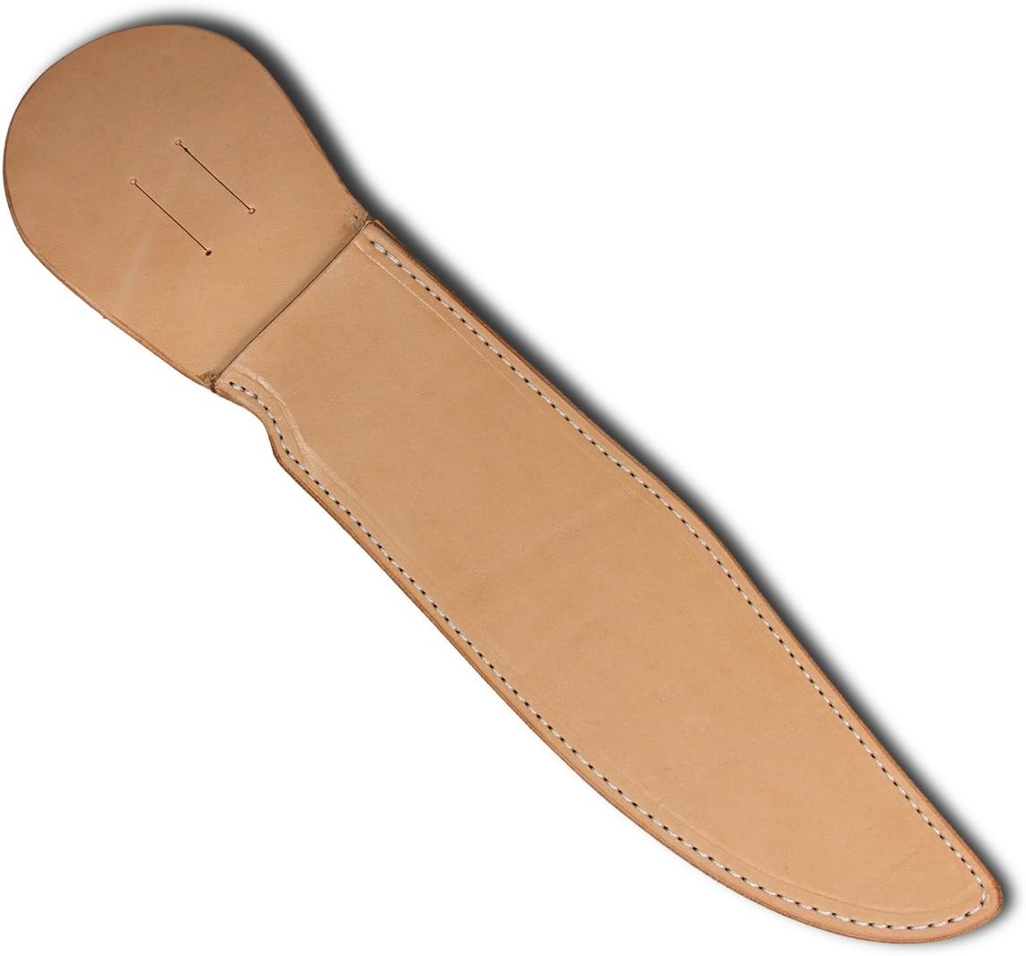USA Knifemaker Finished Sheath Style #6 - Leather - for Knives with Blades up to 2” Wide by 10" Long