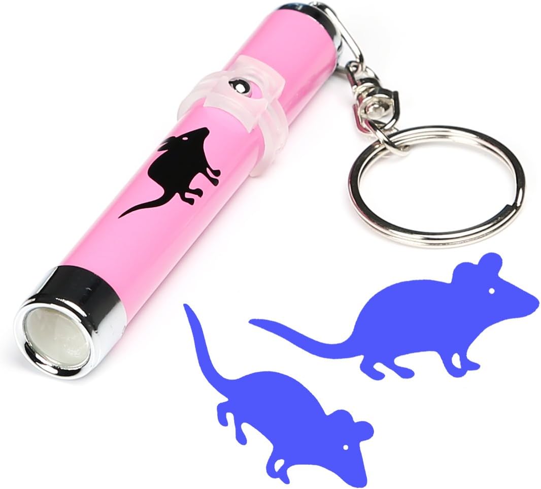Sinddy 1 Pcs LED Training Pet Cat Toy Projector Pen for Cat