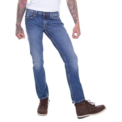 Levi's Men's 505 Regular Fit Jeans (Also Available in Big & Tall), Feel The Music, 34W x 32L