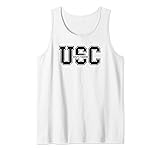 USC Block Logo 1880 Black Tank Top