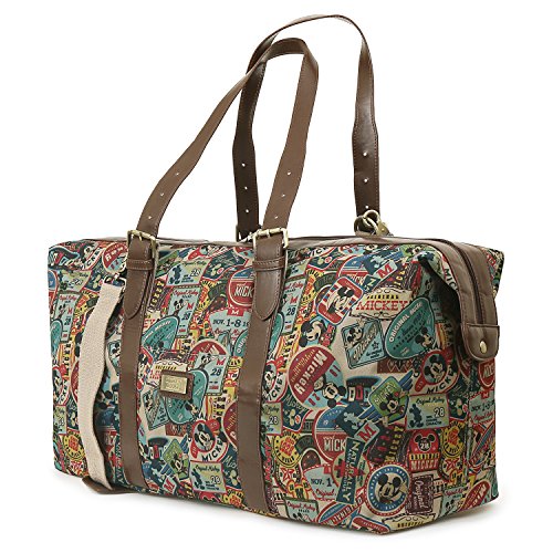 Disney Overnight Bag. Disney Vintage Oversized Luggage Mickey Mouse