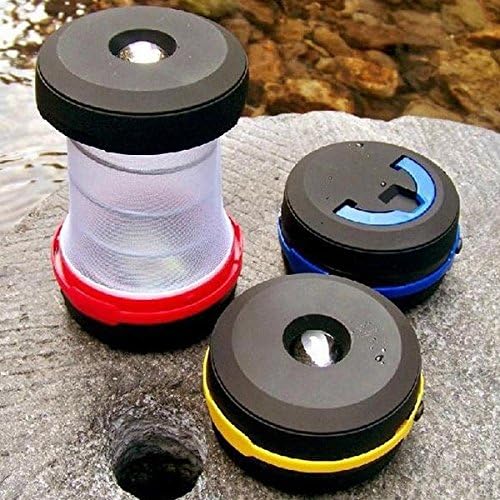 Yellow Portable Outdoor Camping Lamp Tent Light Hanging Lamp By 24/7