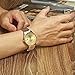WWOOR Men's Analog Quartz Watch Ultra Thin Dial Date Stainless Steel Mesh Belt Waterproof