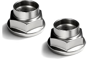 Eponcia 2PCS CV Axle Nut for Subaru Spindle Lock Lug Nut Kit Compatible with Subaru Forester Legacy Outback Impreza Crosstrek Ascent BRZ Baja Tribeca Front Rear Wheel Axle Shaft Nuts Replace 902170049