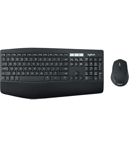 Neoprene Keyboard Case - Protective Sleeve For Logitech MK345/MK850 & Lovaky Wireless Keyboards