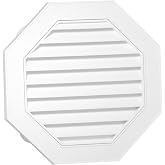 Duraflo 626058-00 18-Inch Octagonal Gable, White