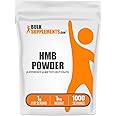 BulkSupplements.com HMB Powder - as Calcium HMB, Beta-Hydroxy Beta-Methylbutyrate - HMB Powder Supplements, Gluten Free - 1000mg per Serving, 1kg (2.2 lbs) (Pack of 1)