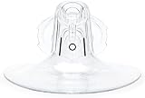Elvie Pump Breast Shields 21mm Clear Nipple Flanges 2-Pack view 2