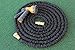 Black Mamba, 50' Expanding Garden Hose, Double Latex Core, Extra Strength Fabric, Brass Fittings, Includes 8 Position Spray Nozzle