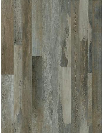 Grey Distressed Peel And Stick Vinyl Wood Plank Multi Width Look 6