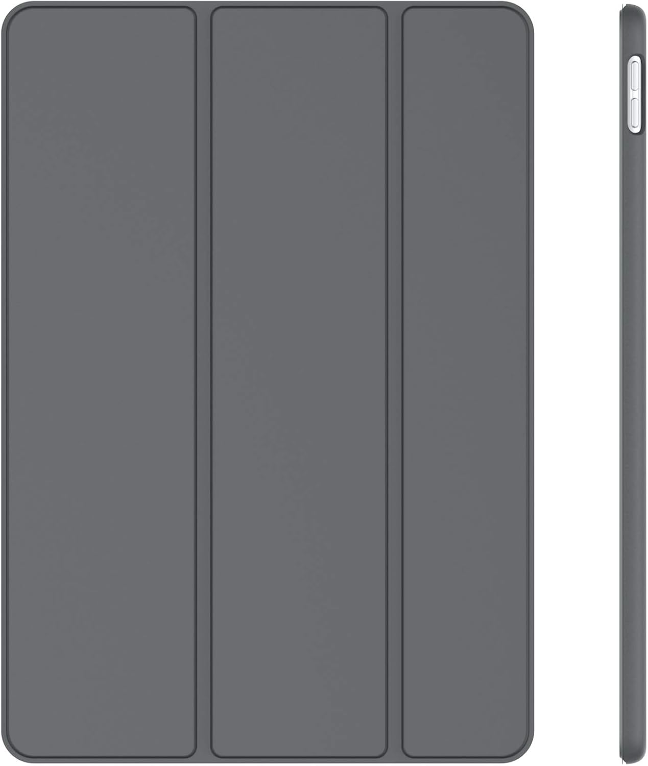 JETech Case for iPad Air 3 (2019 Model 3rd generation 10.5 Inch) and iPad Pro 10.5 (2017), Cover with Auto Wake/Sleep (Dark Grey)