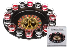 Maxam SPROULT 16-Shot Roulette Drinking Game Set