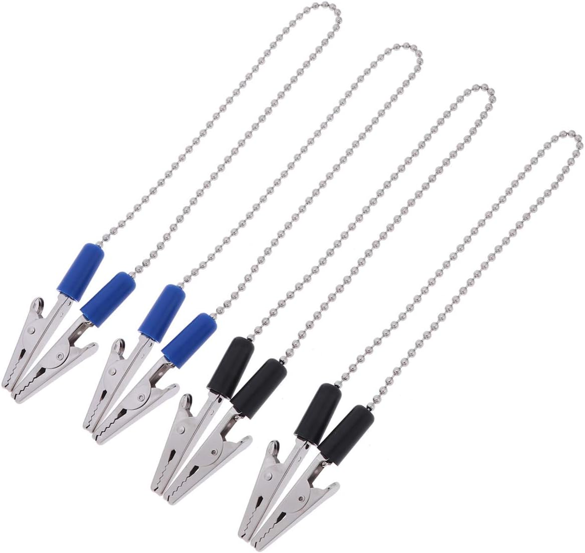 Healifty 4pcs Dental Napkin Clip Flexible Elastic Dental