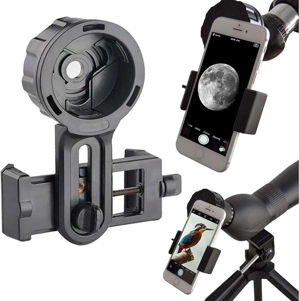 Slokey Phone Adapter Pro for Binoculars Telescopes & Microsopes Universal Fit
