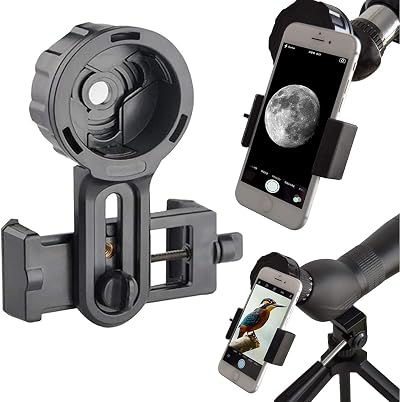 Slokey Phone Adapter Pro for Binoculars Telescopes & Microsopes Universal Fit