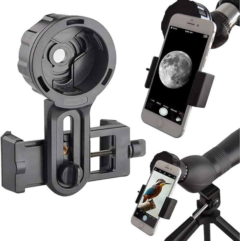 Slokey Phone Adapter Pro for Binoculars Telescopes & Microsopes Universal Fit