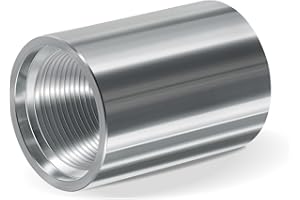 BESTTRUCK 946 1-1/4" Female Galvanized Well Point Drive Coupling for Well Hand Pump Accessories Replacement for Simmons 946 Well Point Drive Coupling, 1-1/4"