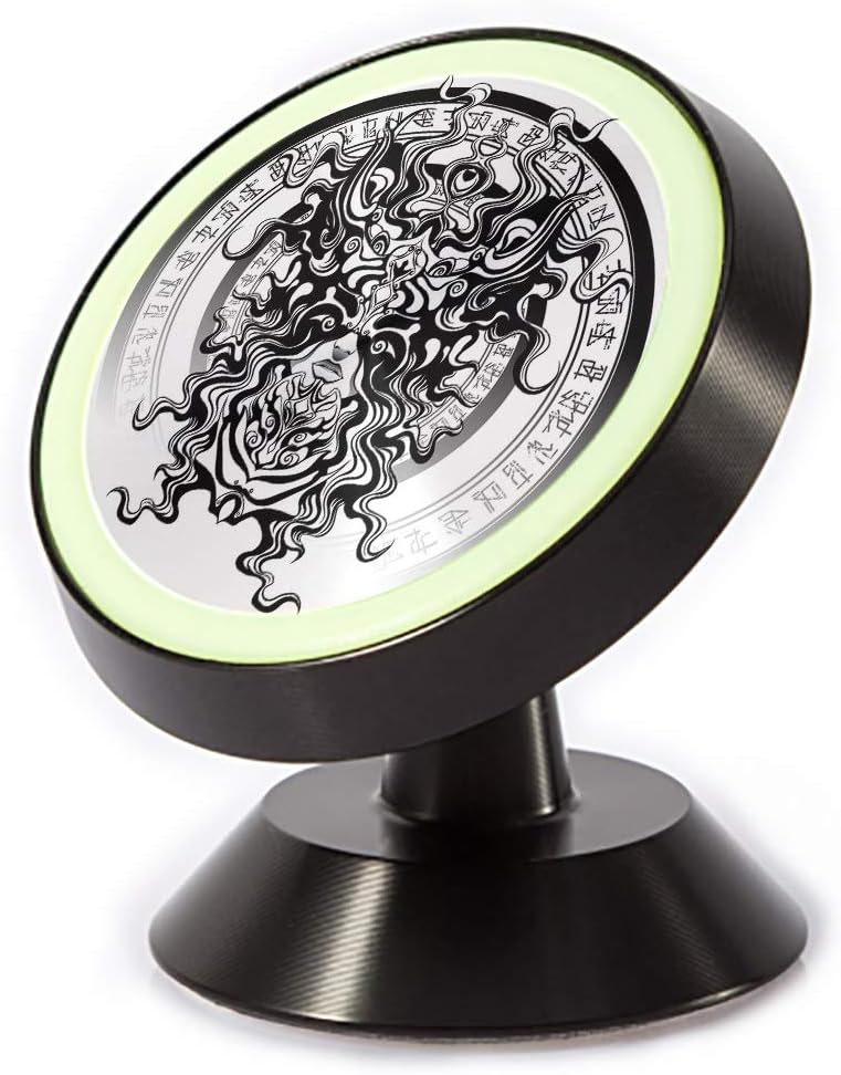 Tinmun Magnetic Phone Car Mount, Long Haired Valkyrie Beautiful Helmet Universal Car Phone Holder for Dashboard