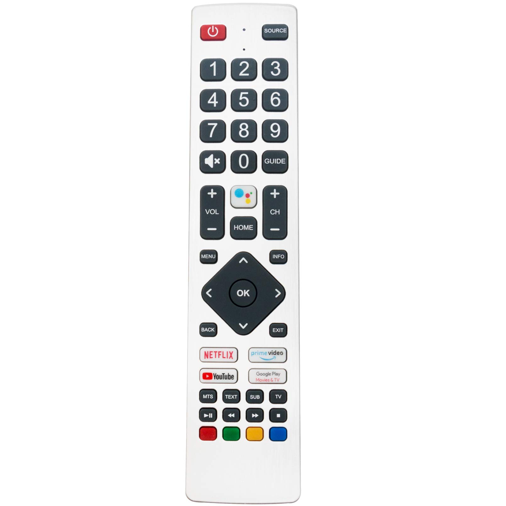 ALLIMITY Replace Remote Control Fit for TV 40BL2EA 40BL3EA 40BL4EA 40BL5EA 50BL2EA 50BL3EA 50BL4EA 50BL5EA 55BL2EA 55BL3EA 55BL5EA