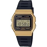 Casio Unisex Watch in Resin/Acrylic Glass with Date Display and LED Light - Water Resistance &amp; Alarm