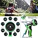 Greness 100 FT Expandable, Lightweight Garden Water Hose with 3/4, Black&Green