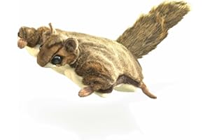 Folkmanis Flying Squirrel Hand Puppet, Brown