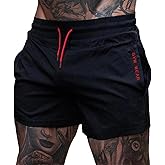 maytopia Men’s Athletic Running Shorts 5 Inch Quick Dry Workout Gym Shorts Lightweight Bodybuilding Pants with Pockets