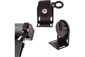 Seprochoo Sun Shade Replacement Parts, Cordless Crank Kit, Roller Blind mounting Bracket,for Coolaroo Exterior Roller Shade Replacement Parts, Outdoor Blinds,Roller Shades (1, Brown)