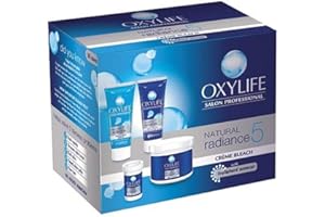 OXYLIFE Dabur Oxy Life Salon Professional Creme Bleach With Natural Radiance, 310g